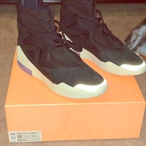 Nike Air x Fear of God 1 FOG - Black - Size 12